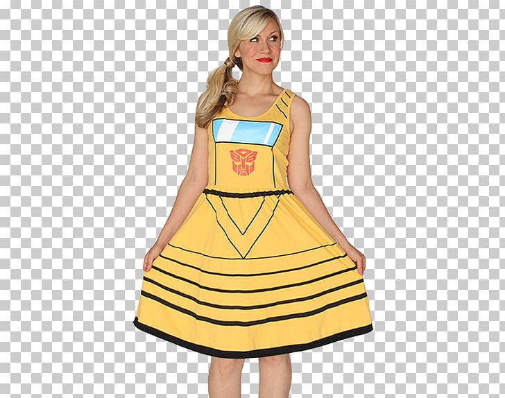 Bumblebee Dress Transformers Clothing Autobot PNG, Clipart, Aline, Autobot, Bumblebee, Clothing, Cocktail Dress Free PNG Download