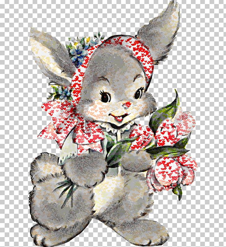 Easter Bunny Easter Postcard Vintage Clothing Holiday PNG, Clipart, Christmas, Christmas Card, Christmas Ornament, Craft, Easter Free PNG Download