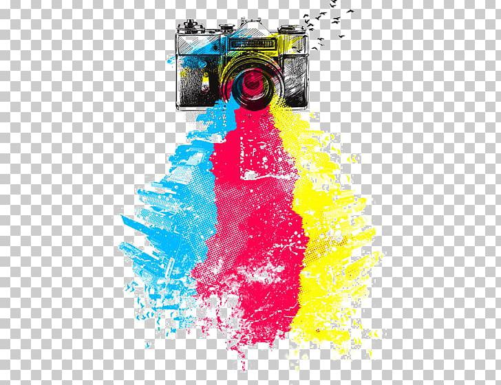 T-shirt Camera Drawing Photography PNG, Clipart, Art, Camera Icon, Camera Illustration, Camera Logo, Color Free PNG Download