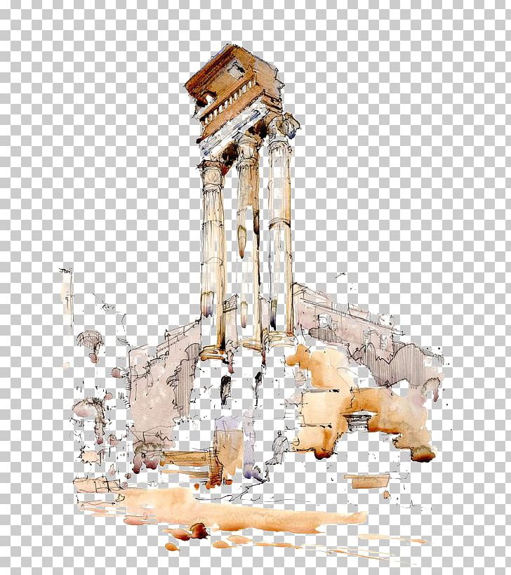 Watercolor Painting Architectural Drawing Urban Sketchers Sketch PNG, Clipart, Architecture, Art, Build, Buildings, Creative Background Free PNG Download