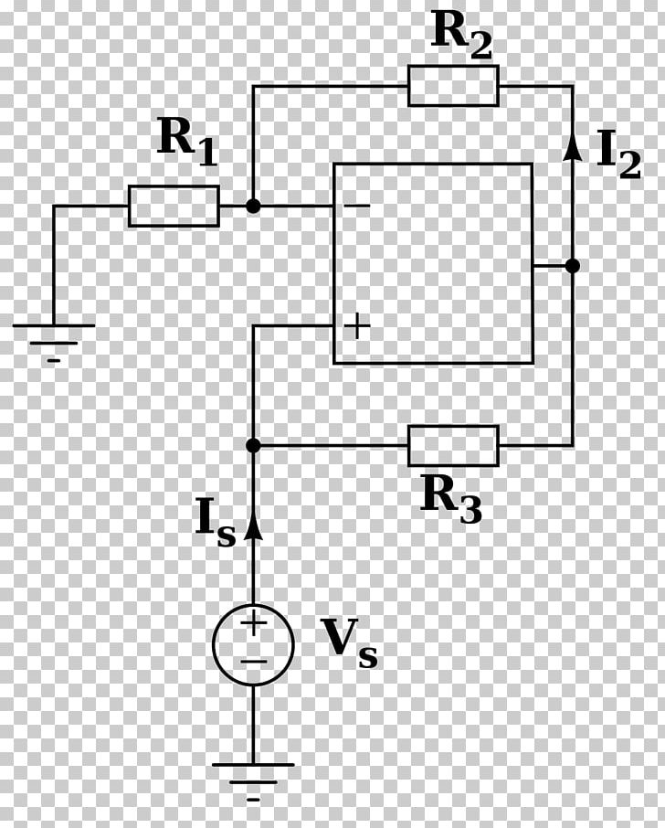 Operational Amplifier Electronics Electrical Network Electronic Circuit PNG, Clipart, Angle, Area, Black And White, Diagram, Drawing Free PNG Download