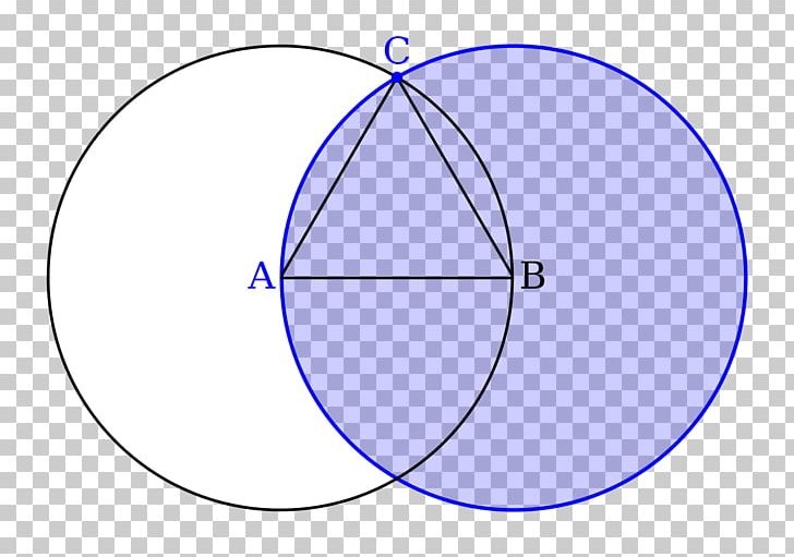 Circle Geometry Equilateral Triangle PNG, Clipart, Angle, Area, Blue, Circle, Diagram Free PNG Download