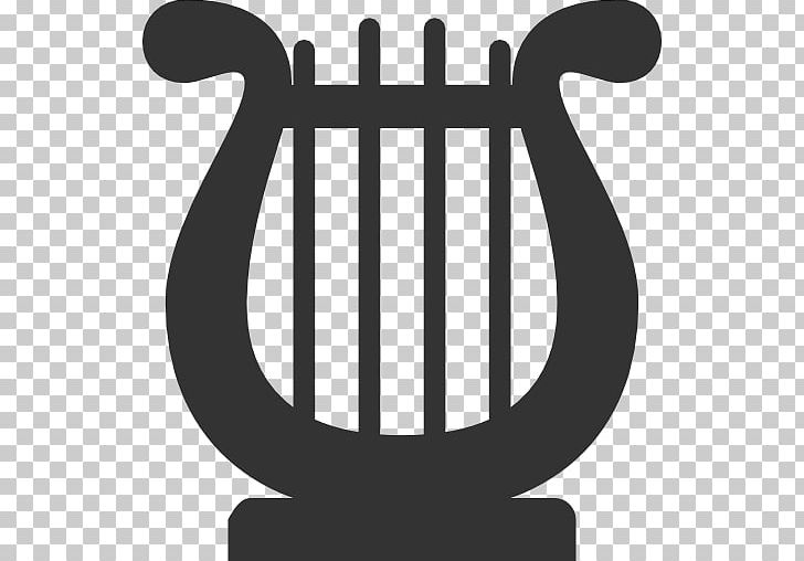 Lyre Computer Icons Musical Instruments Harp PNG, Clipart, Bell, Black And White, Brand, Computer Icons, Download Free PNG Download