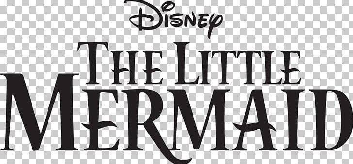 The Little Mermaid Ariel Logo Theatre PNG, Clipart, Animation, Ariel, Black And White, Brand, Little Mermaid Free PNG Download