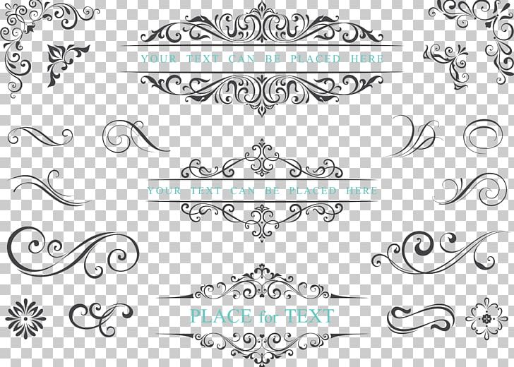 Ornament Illustration PNG, Clipart, Banners, Beautiful, Bla, Black, Black Background Free PNG Download