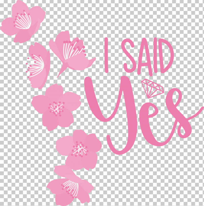 I Said Yes She Said Yes Wedding PNG, Clipart, Cut Flowers, Floral Design, Flower, I Said Yes, Lilac Free PNG Download