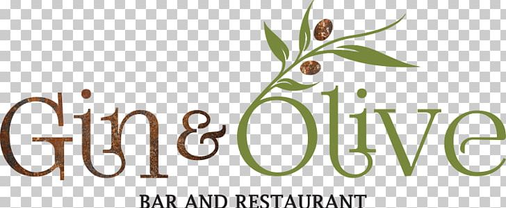 Gin & Olive Logo Three Olives Vodka Restaurant PNG, Clipart, Area, Bar, Branch, Brand, Cafe Free PNG Download
