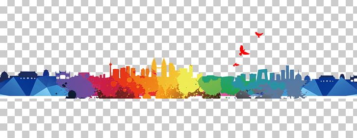 Graphic Design Silhouette PNG, Clipart, Brand, Bright, City, Color, Colorful Free PNG Download