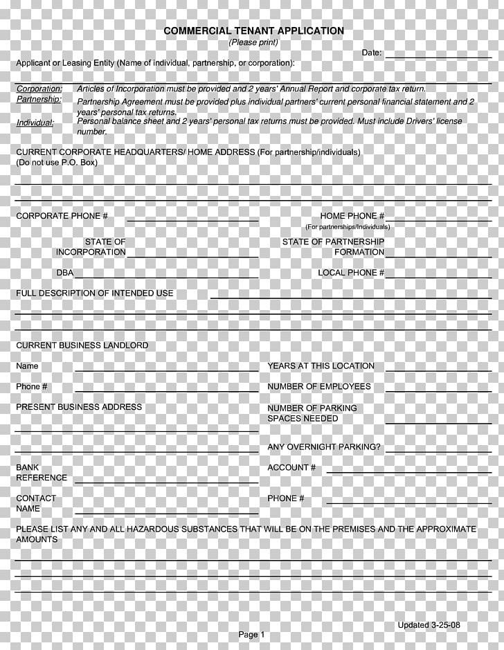Template Form Microsoft Excel Spreadsheet Partnership PNG, Clipart, Area, Business, Commercial Real Estate, Computer Software, Contract Free PNG Download