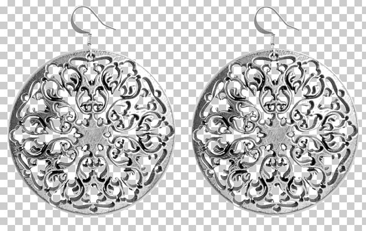 Earring Jewellery Clothing Accessories Filigree Locket PNG, Clipart, Black And White, Body Jewellery, Body Jewelry, Clothing Accessories, Ear Free PNG Download