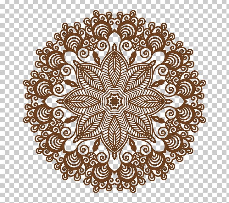Mandala Art PNG, Clipart, Art, Brown, Circle, Color, Decal Free PNG Download