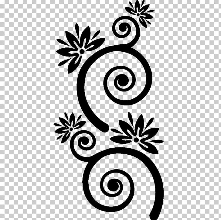 Wall Decal Sticker Flower PNG, Clipart, Artwork, Black And White, Circle, Decal, Desk Free PNG Download
