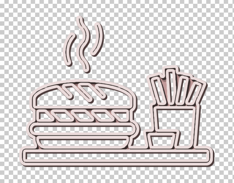 Burger Icon Fast Food Icon Restaurant Elements Icon PNG, Clipart, Burger Icon, Cartoon, Fast Food Icon, Geometry, Line Free PNG Download