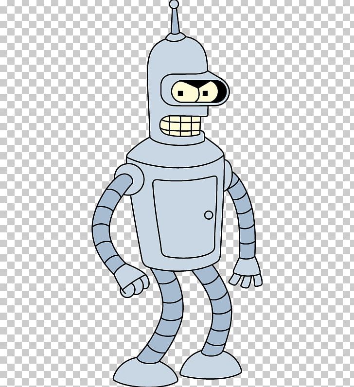 Bender Leela Television Show Character PNG, Clipart, Animation, Area, Artwork, Bender, Black And White Free PNG Download