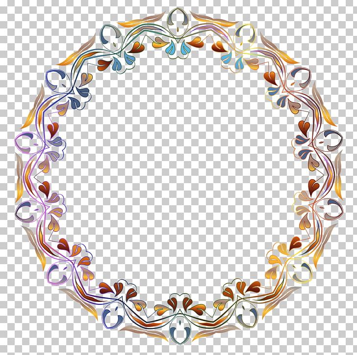 Flower Border Frame PNG, Clipart, Area, Border, Circle, Cliparts, Decoration Free PNG Download