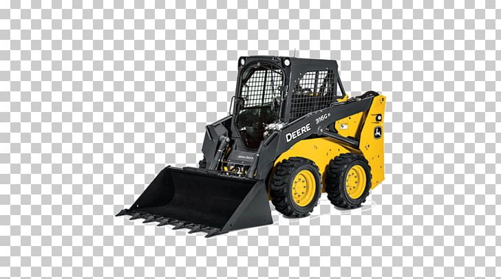 John Deere Skid-steer Loader Heavy Machinery Tracked Loader PNG, Clipart, Architectural Engineering, Bobcat Company, Bulldozer, Construction Equipment, Continuous Track Free PNG Download