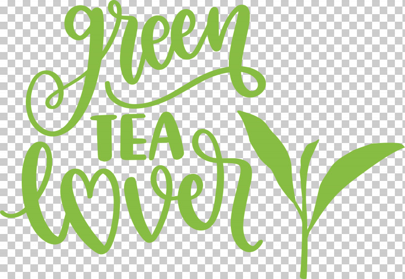 Green Tea Lover Tea PNG, Clipart, Grasses, Leaf, Line, Logo, Meter Free PNG Download