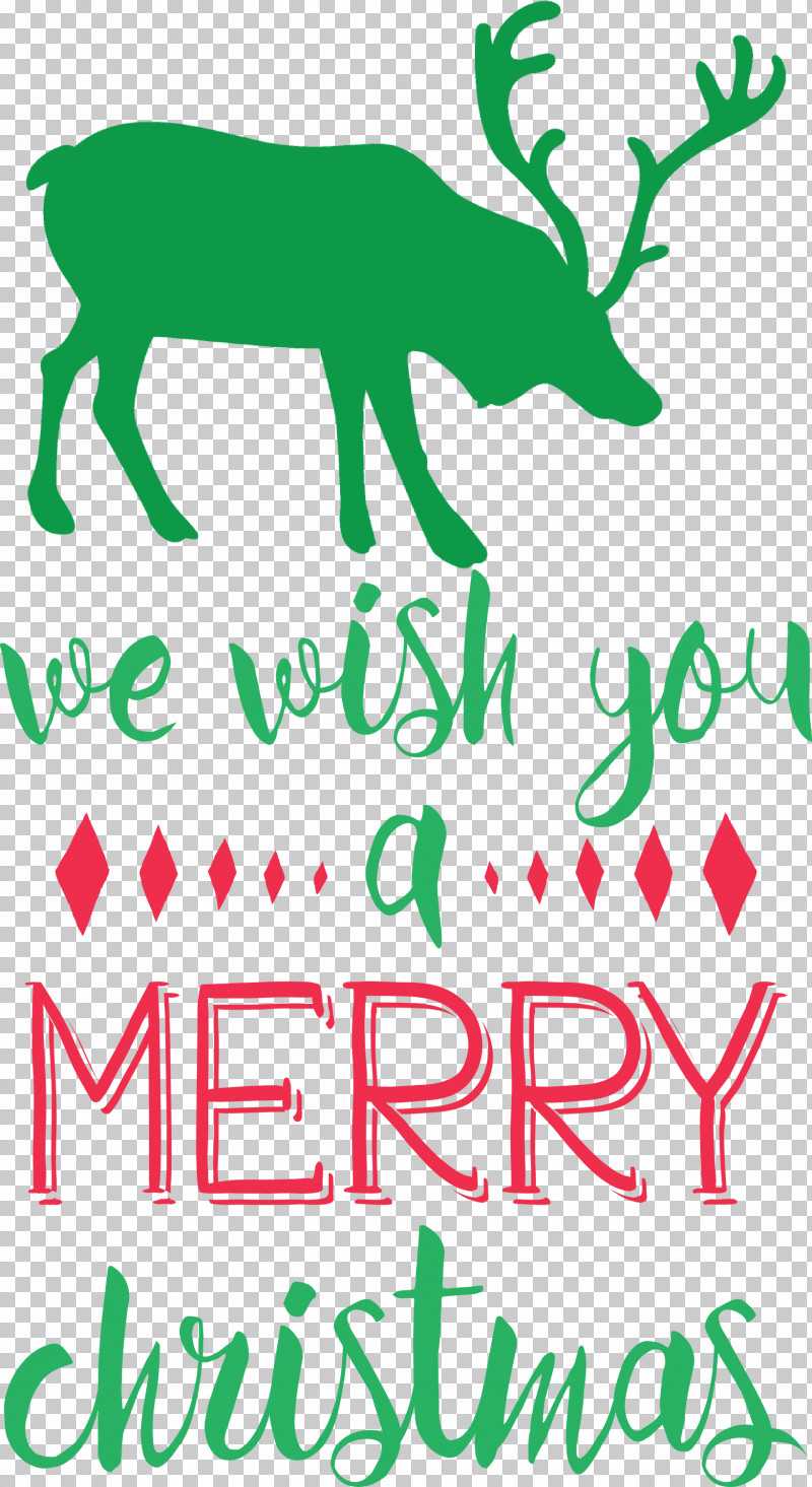 Merry Christmas Wish PNG, Clipart, Behavior, Deer, Human, Leaf, Line Free PNG Download