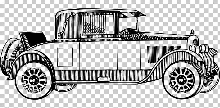 Vintage Car Classic Car Antique Car PNG, Clipart, Antique Car, Art, Automotive Design, Automotive Exterior, Black And White Free PNG Download