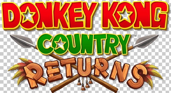 Donkey Kong Country Returns Nintendo 3DS Wii Logo PNG, Clipart, 2010, Cuisine, Donkey, Donkey Kong, Donkey Kong Country Free PNG Download