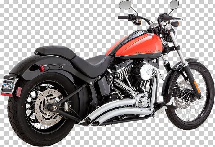Exhaust System Softail Harley-Davidson Super Glide Motorcycle PNG, Clipart,  Free PNG Download