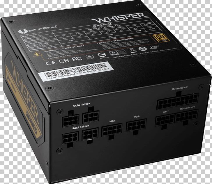 PC Power Supply Unit Bitfenix Whisper M ATX 80 PLUS Gold Laptop AC Adapter PNG, Clipart, 80 Plus, Ac Adapter, Antec, Atx, Bitfenix Free PNG Download