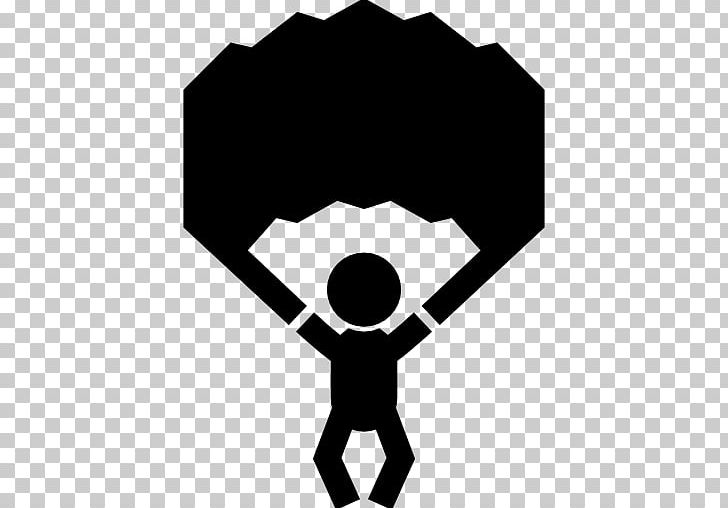 Paragliding Flight Parachute Gleitschirm PNG, Clipart, Black, Black And White, Brand, Canyoning, Computer Icons Free PNG Download