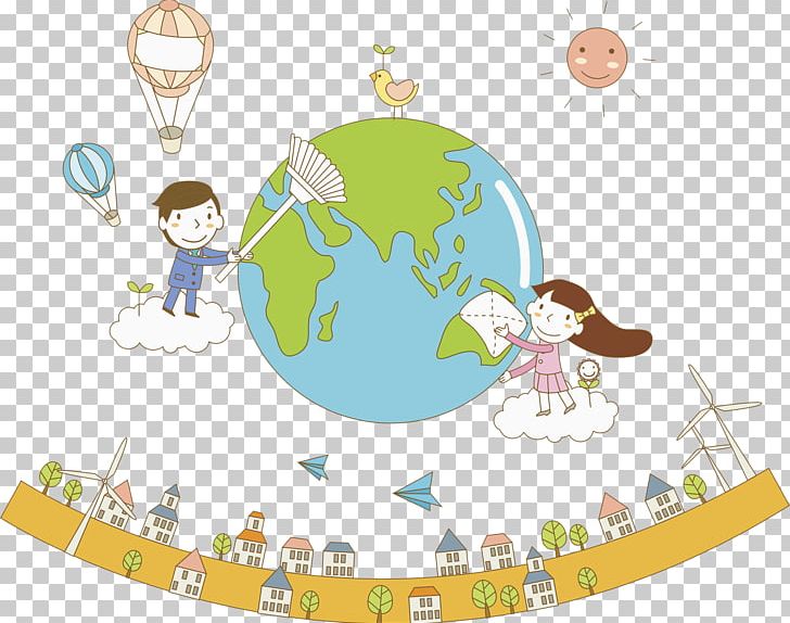 Protect The Earth PNG, Clipart, Area, Atmosphere, Cartoon Characters, Child, Clip Art Free PNG Download