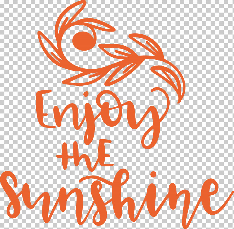 Sunshine Enjoy The Sunshine PNG, Clipart, Geometry, Line, Logo, Mathematics, Meter Free PNG Download