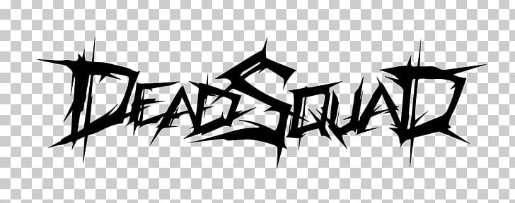 Deadsquad Death Metal Logo Heavy Metal PNG, Clipart, Angle, Art, Artwork, As Blood Runs Black, Black And White Free PNG Download