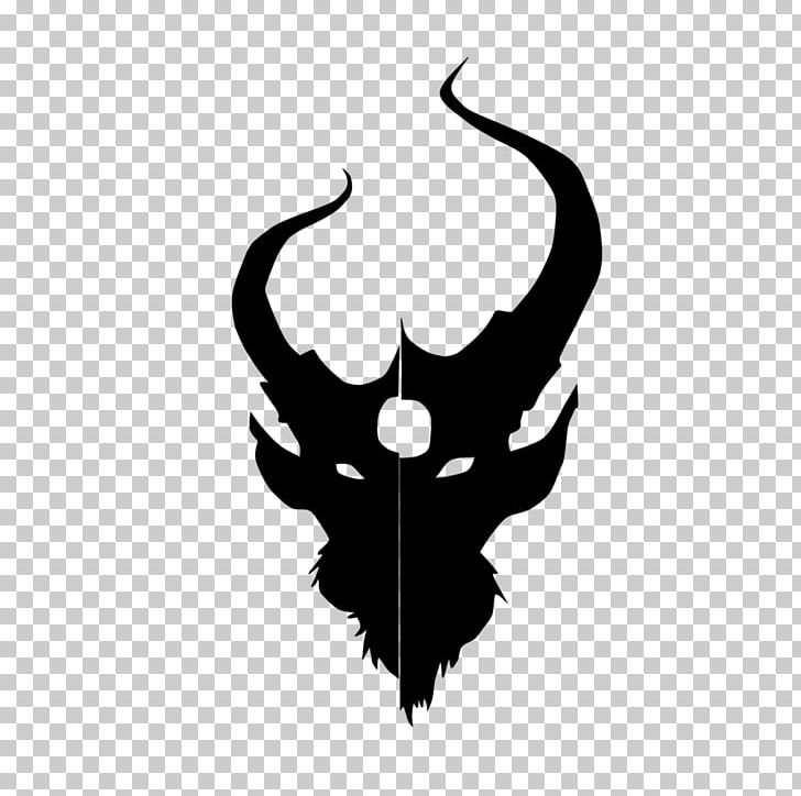 Demon Hunter Logo Oh PNG, Clipart, Antler, Art, Artwork, Black, Black And White Free PNG Download