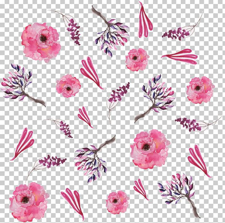 Floral Design Watercolor Painting Pink Pattern PNG, Clipart, Cartoon Pattern, Color, Floristry, Flower, Flower Arranging Free PNG Download