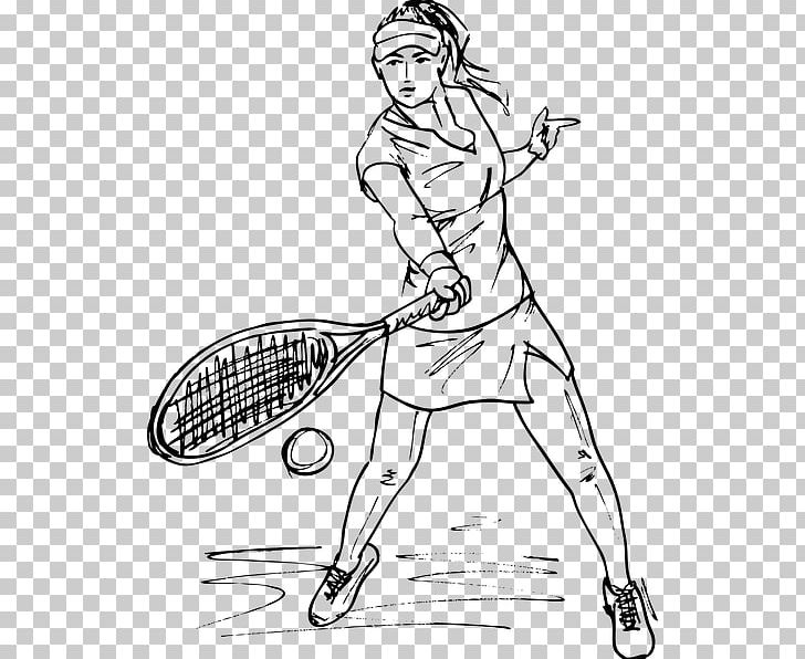 Tennis Girl Drawing Racket Tennis Player PNG, Clipart, Arm, Fictional Character, Hand, Human, Human Body Free PNG Download