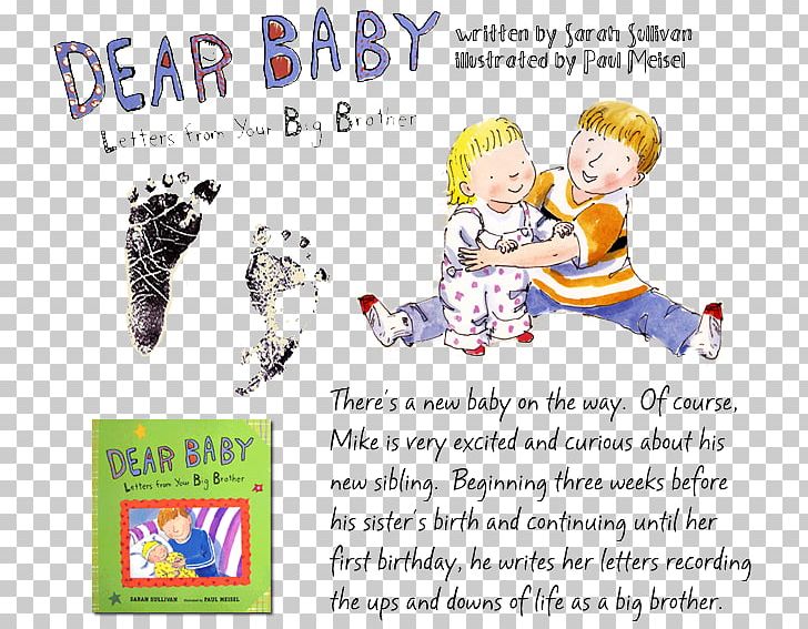 Dear Baby: Letters From Your Big Brother Infant Sister Sibling PNG, Clipart, Area, Art, Baby Shower, Big Brother, Birth Free PNG Download