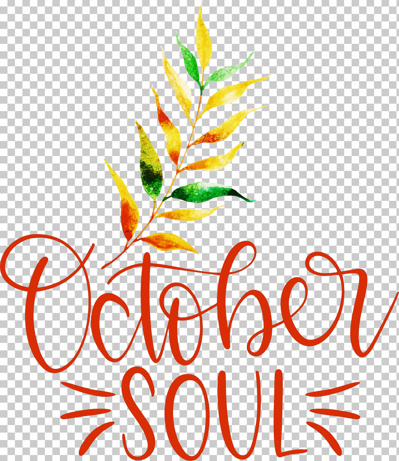 October Soul October PNG, Clipart, Branching, Leaf, Line, Logo, Mathematics Free PNG Download