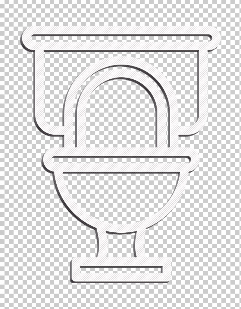 Toilet Icon Bathroom Icon Restroom Icon PNG, Clipart, Bathroom Icon, Black, Black And White, Chemical Symbol, Geometry Free PNG Download