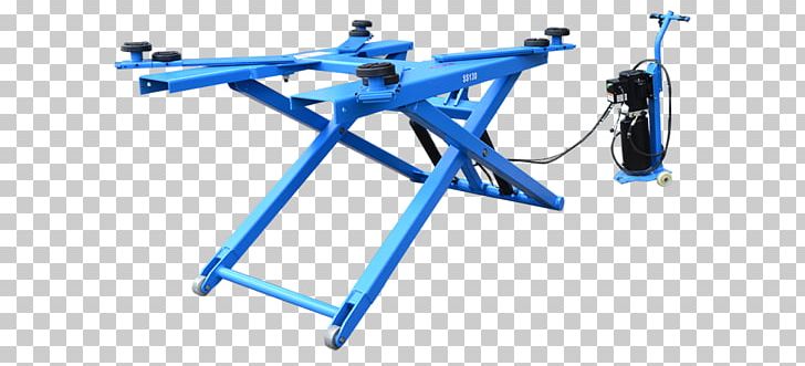 Car Machine Hoist Elevator Hydraulics PNG, Clipart, Angle, Automotive Industry, Bicycle Frame, Blue, Car Free PNG Download