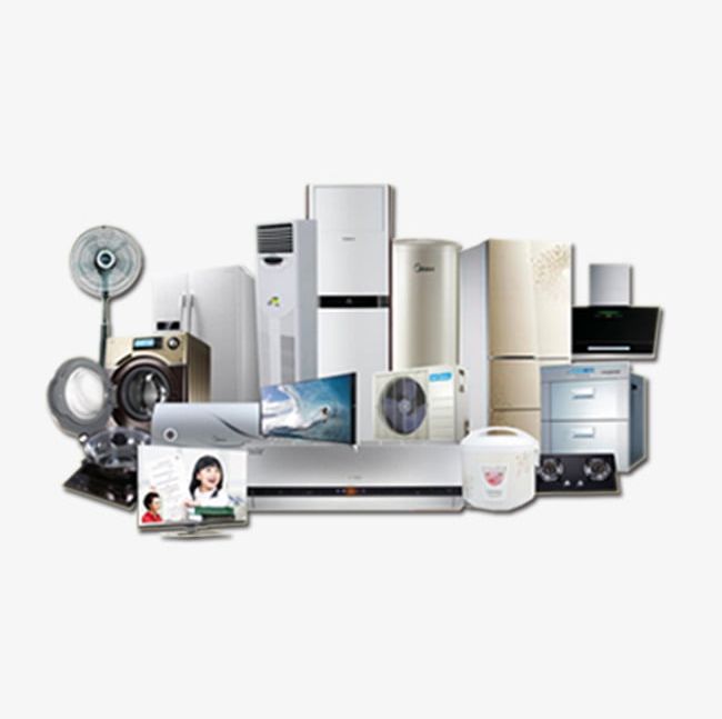 A Large Collection Of Home Appliances PNG, Clipart, Air, Air Conditioning, Appliances Clipart, Collection Clipart, Conditioning Free PNG Download