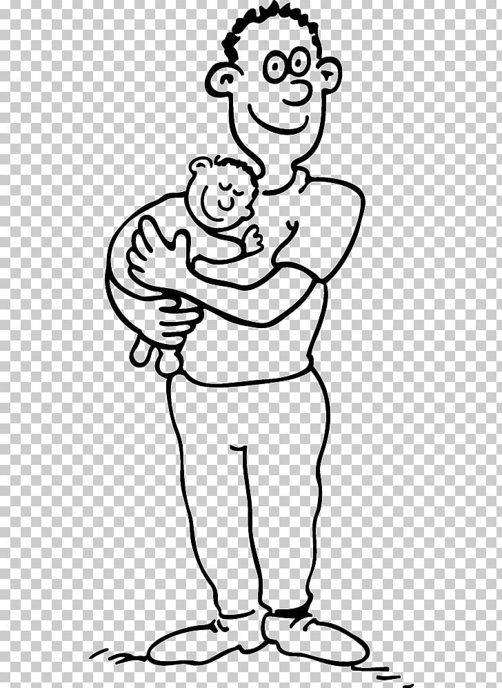 Father Child Drawing PNG, Clipart, Area, Arm, Black And White, Cartoon, Cartoon Baby Free PNG Download