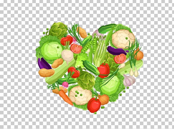 Vegetable Food Heart PNG, Clipart, Auglis, Cabbage, Capsicum Annuum, Carrot, Cherry Tomato Free PNG Download