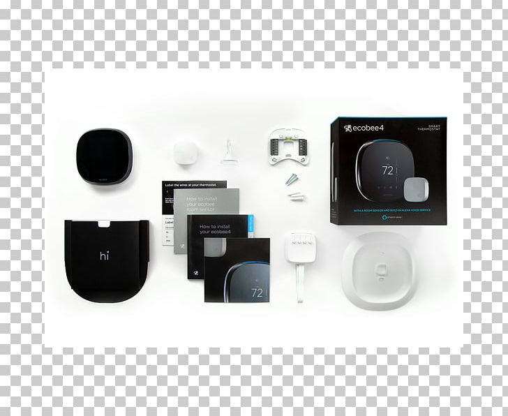 Amazon.com Ecobee Ecobee4 Smart Thermostat PNG, Clipart, Amazon Alexa, Electronic Device, Electronic Instrument, Electronics, Electronics Accessory Free PNG Download