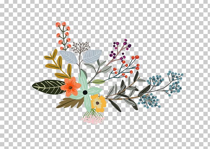 Floral Design Illustration PNG, Clipart, Branch, Color, Color Painting, Creative, Flower Free PNG Download