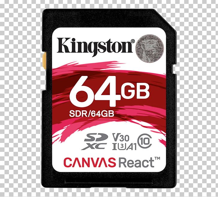 Secure Digital Kingston Technology SDXC Flash Memory Cards MicroSD PNG, Clipart, Brand, Computer Data Storage, Computer Memory, Ddr4 Sdram, Digital Cameras Free PNG Download