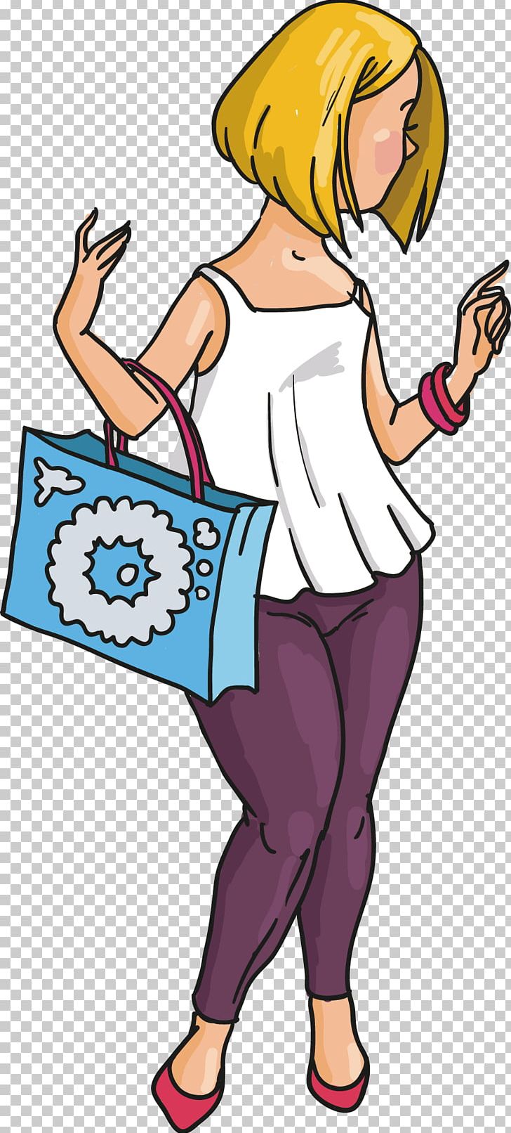 Shopping Woman PNG, Clipart, Arm, Art, Artwork, Boy, Business Woman Free PNG Download