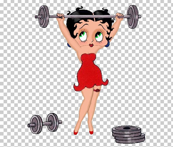 Betty Boop Female Exercise Fitness Centre PNG, Clipart, Animated Cartoon, Animation, Arm, Betty Boop, Cartoon Free PNG Download