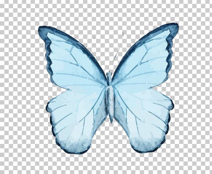 Butterfly Watercolor Painting Drawing Illustration PNG, Clipart, Azure, Blue, Blue Abstract, Blue Background, Brush Footed Butterfly Free PNG Download