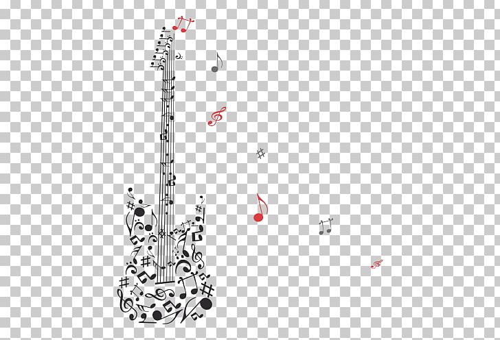 Electric Guitar Musical Note Musical Theatre PNG, Clipart, Acoustic Guitar, Black And White, Body Jewelry, Chord, Drawing Free PNG Download