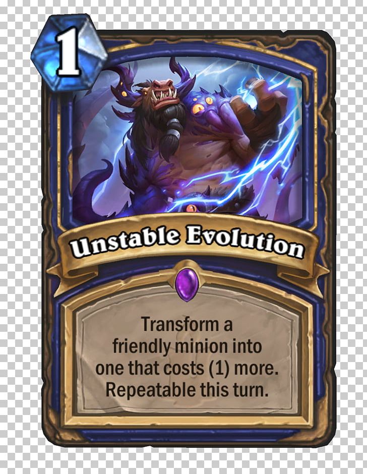 Hearthstone Unstable Evolution Primalfin Champion Game PNG, Clipart, Evolution, Expansion Pack, Game, Games, Gaming Free PNG Download