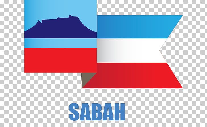 Sekolah Menengah Kebangsaan Seri Panching Flag Of Sabah Kota Kinabalu Sarawak SMK Seri Payong PNG, Clipart, Angle, Area, Blue, Brand, Club Free PNG Download