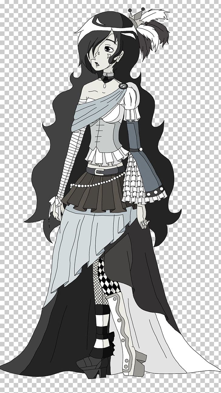 Costume Design Mangaka Fashion Design PNG, Clipart, Anime, Art, Black And White, Cartoon, Character Free PNG Download